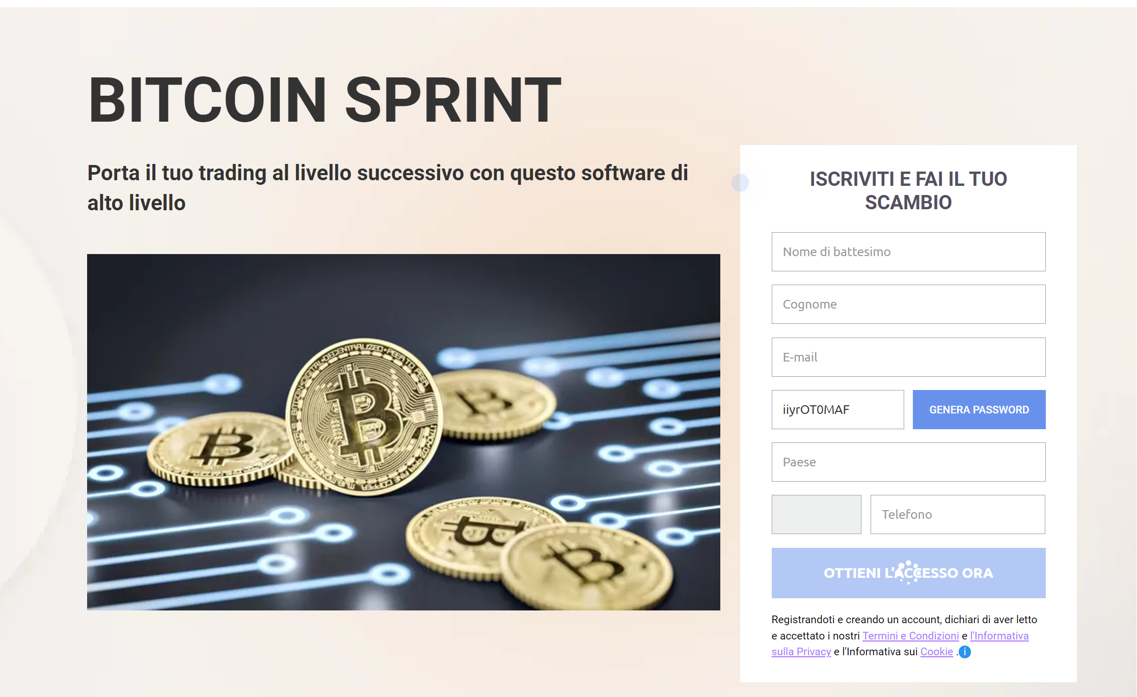 Bitcoin Sprint Recensioni Italiano 2023